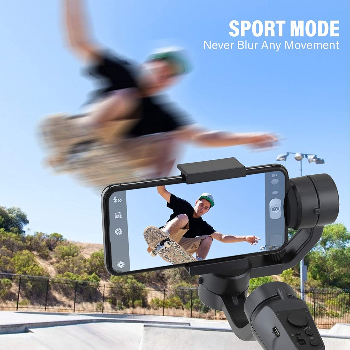 F6 3 Axis Gimbal Handheld Stabilizer Cellphone Action Camera Holder Anti Shake Video Record Smartphone Gimbal For Xiaomi iPhone